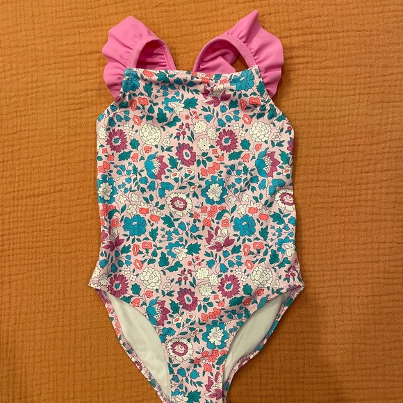 Jacadi Other - NWOT Jacadi Floral Swimsuit Girl 2-3T